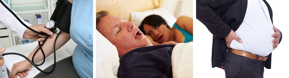 What Obesity and Overweight Can Lead To - Snoring, back pain, high blood pressure