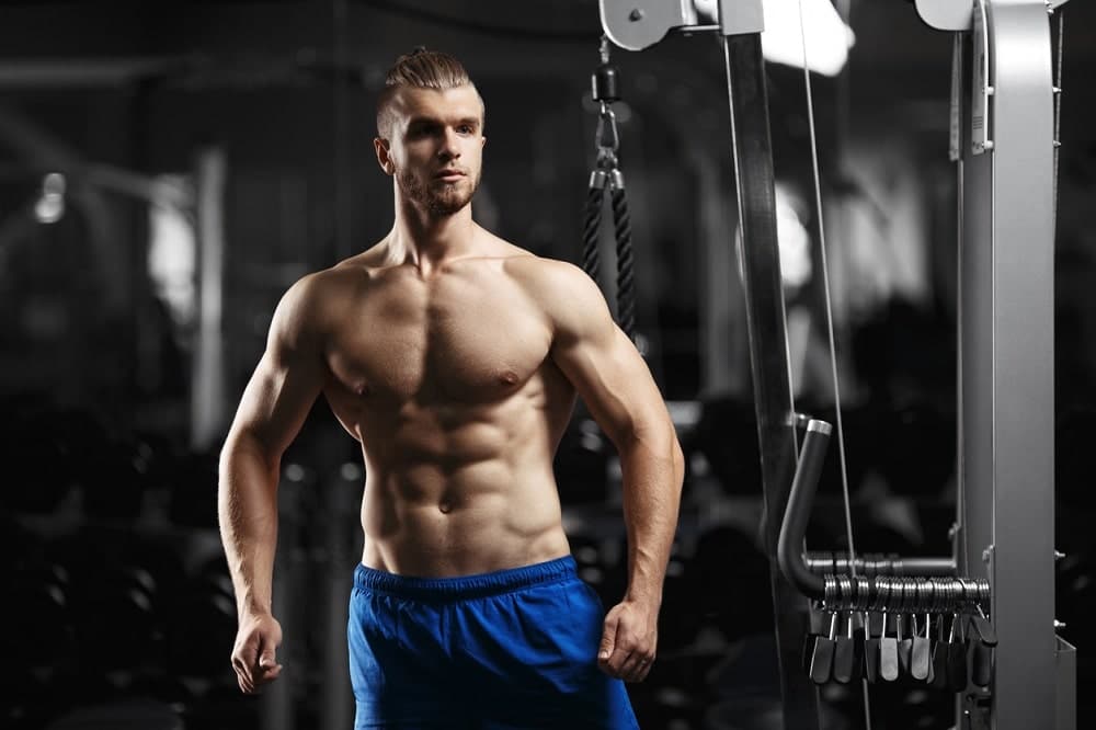 Males Muscle Development and Before and After Pictures After HGH Therapy