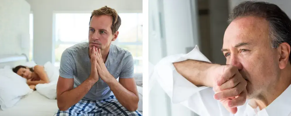 Men experiencing fatigue, low libido, and other symptoms that may overlap with low testosterone or other health conditions