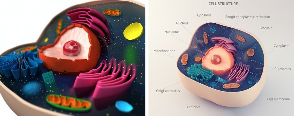 How does growth hormone help damaged cells to recover