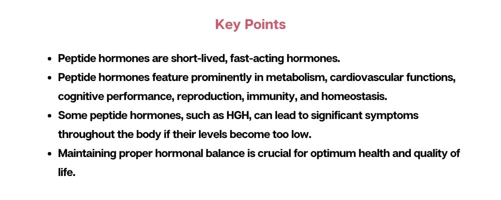 Peptide Hormones What Are They and Why Are They Important