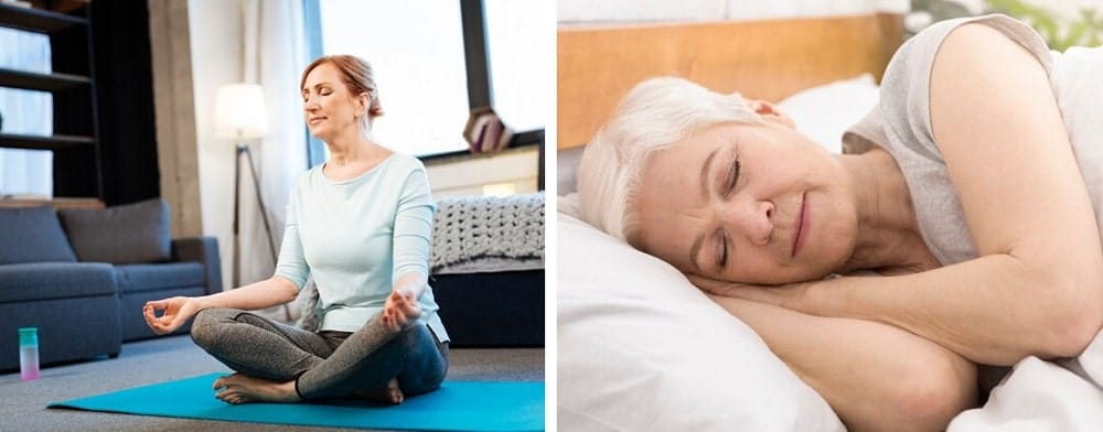 meditation and sleep for menthal health and hormone balancing